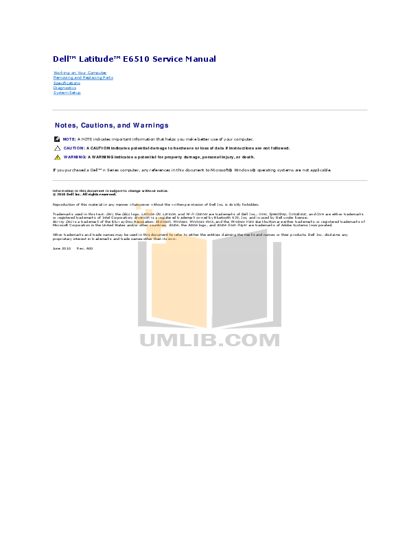 Dell Latitude D410 Related Products